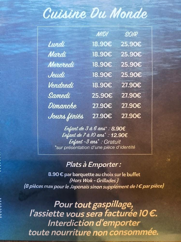 Restaurant Pacific - Menu Image 4